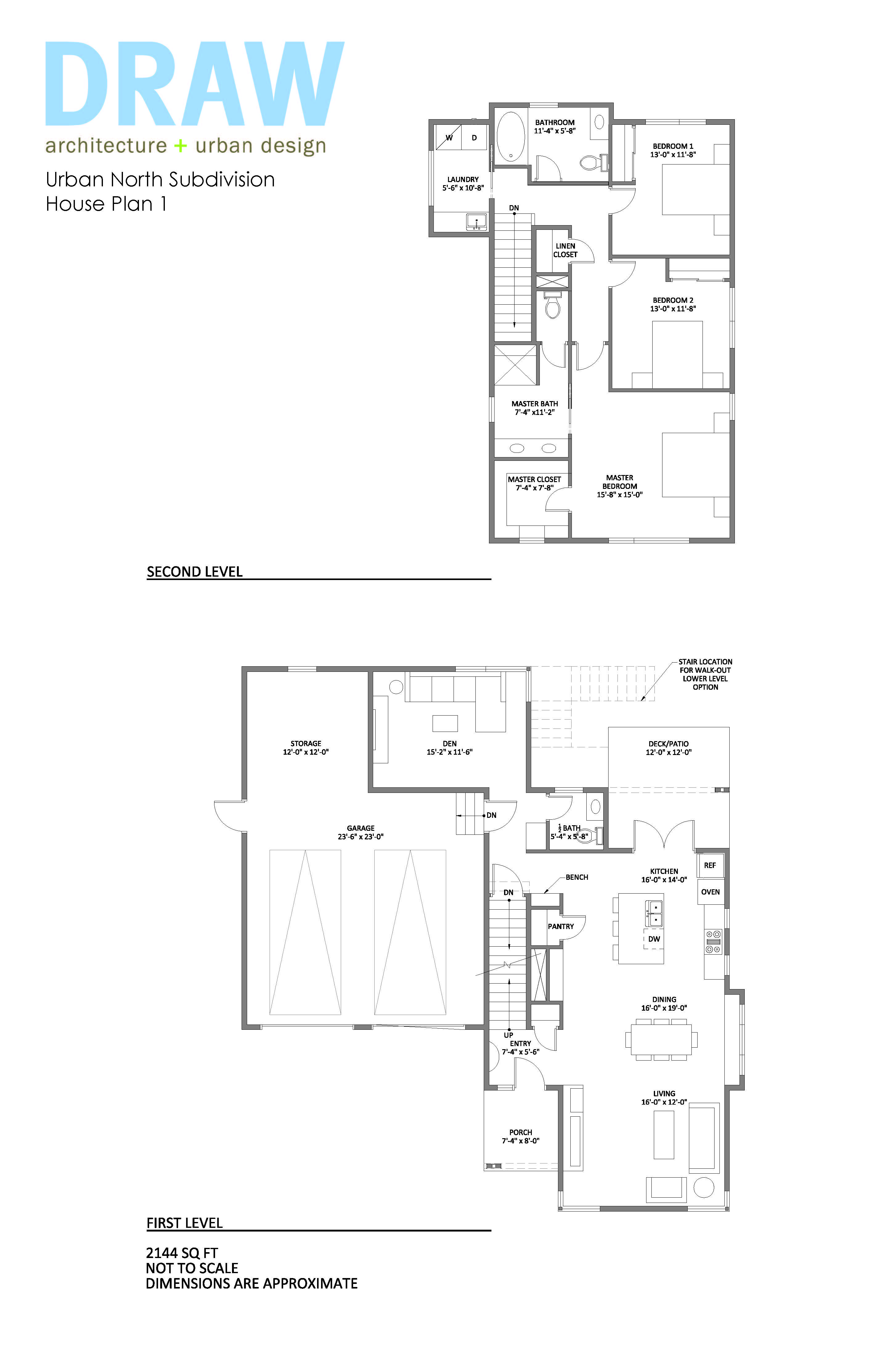 House Plan 1 Urban North Kcmo S New Modern Subdivision